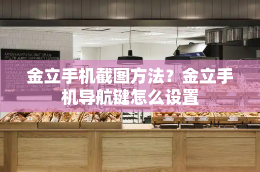 金立手机截图方法？金立手机导航键怎么设置-第1张图片-星选测评