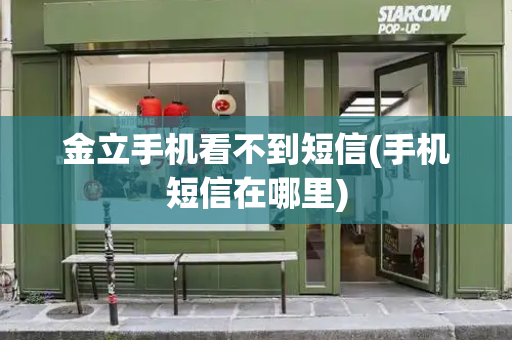金立手机看不到短信(手机短信在哪里)