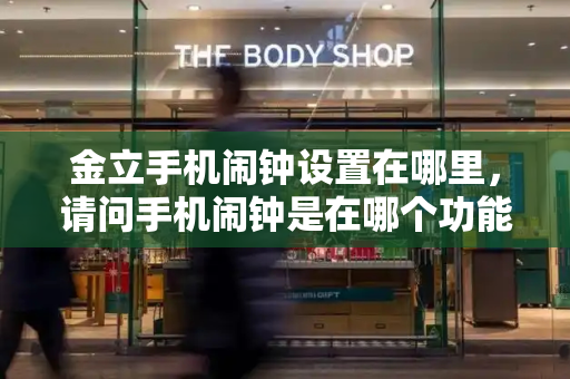 金立手机闹钟设置在哪里，请问手机闹钟是在哪个功能里设置-第1张图片-星选测评