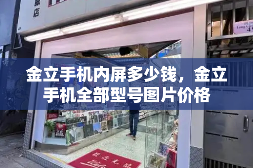 金立手机内屏多少钱，金立手机全部型号图片价格-第1张图片-星选测评