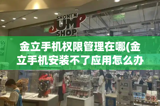 金立手机权限管理在哪(金立手机安装不了应用怎么办？)-第1张图片-星选测评