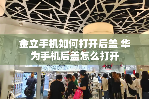 金立手机如何打开后盖 华为手机后盖怎么打开-第1张图片-星选测评