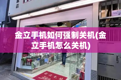 金立手机如何强制关机(金立手机怎么关机)