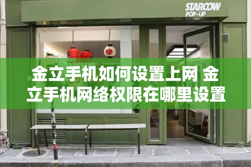金立手机如何设置上网 金立手机网络权限在哪里设置
