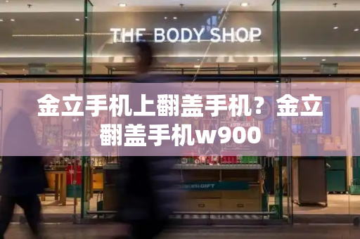 金立手机上翻盖手机？金立翻盖手机w900-第1张图片-星选测评