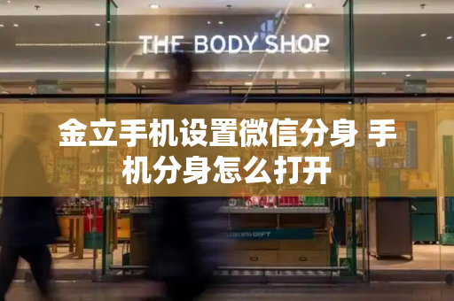 金立手机设置微信分身 手机分身怎么打开-第1张图片-星选测评