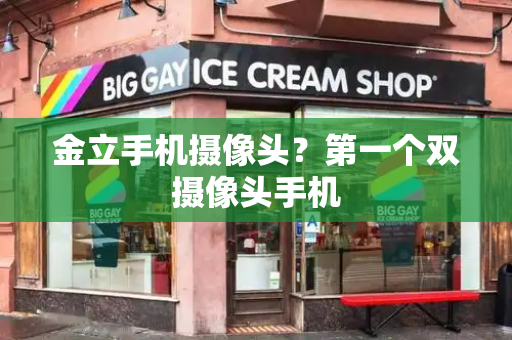 金立手机摄像头？第一个双摄像头手机-第1张图片-星选测评