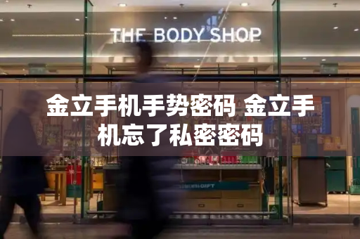 金立手机手势密码 金立手机忘了私密密码-第1张图片-星选测评