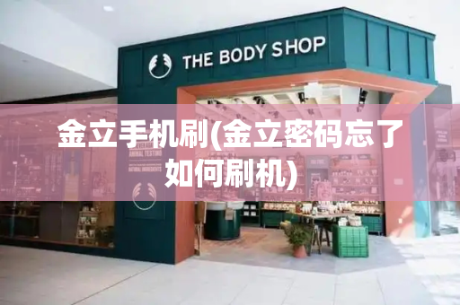 金立手机刷(金立密码忘了如何刷机)-第1张图片-星选测评