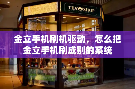 金立手机刷机驱动，怎么把金立手机刷成别的系统