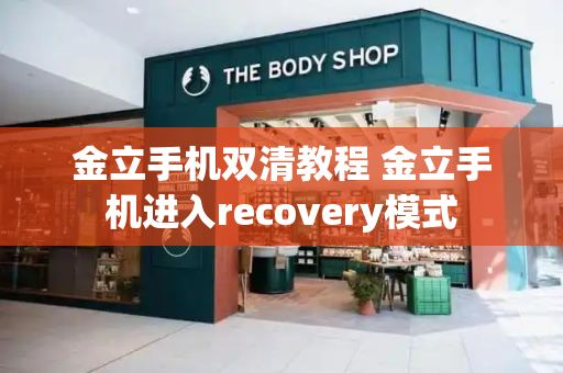 金立手机双清教程 金立手机进入recovery模式-第1张图片-星选测评