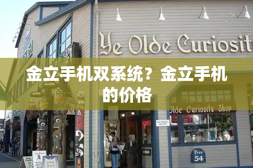 金立手机双系统？金立手机的价格-第1张图片-星选测评