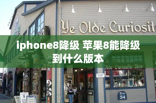 iphone8降级 苹果8能降级到什么版本-第1张图片-星选测评