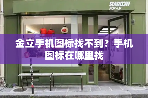 金立手机图标找不到？手机图标在哪里找-第1张图片-星选测评