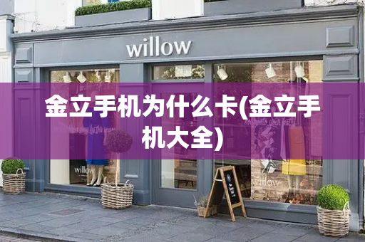 金立手机为什么卡(金立手机大全)