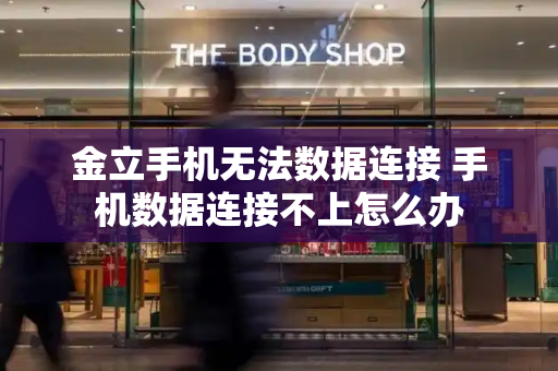 金立手机无法数据连接 手机数据连接不上怎么办-第1张图片-星选测评