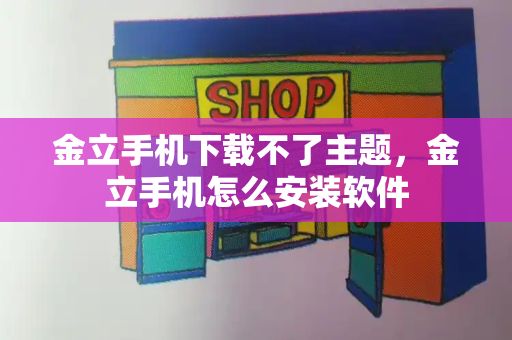 金立手机下载不了主题，金立手机怎么安装软件-第1张图片-星选测评