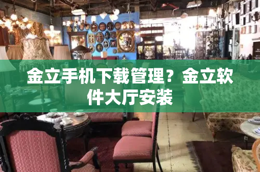 金立手机下载管理？金立软件大厅安装