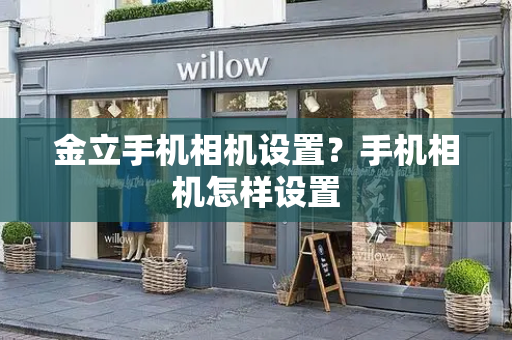 金立手机相机设置？手机相机怎样设置-第1张图片-星选测评