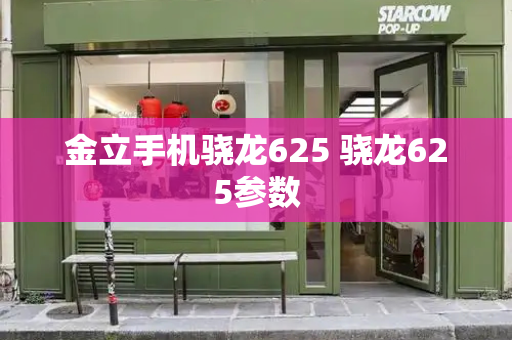 金立手机骁龙625 骁龙625参数-第1张图片-星选测评