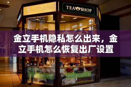 金立手机隐私怎么出来，金立手机怎么恢复出厂设置