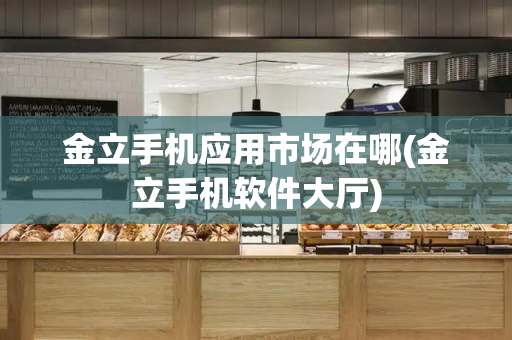 金立手机应用市场在哪(金立手机软件大厅)