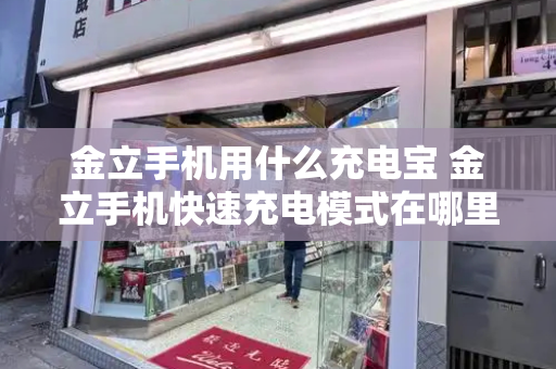 金立手机用什么充电宝 金立手机快速充电模式在哪里-第1张图片-星选测评