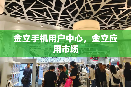 金立手机用户中心，金立应用市场