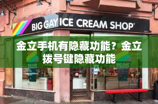 金立手机有隐藏功能？金立拨号键隐藏功能