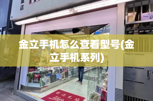 金立手机怎么查看型号(金立手机系列)-第1张图片-星选测评