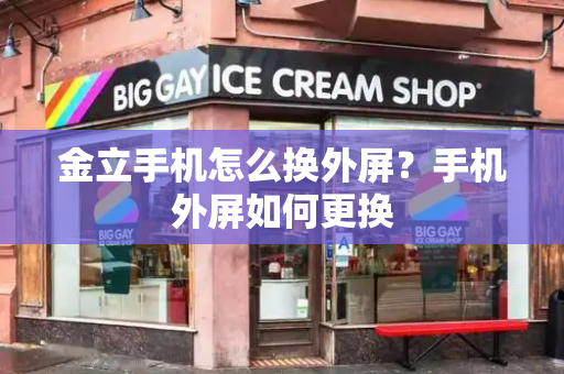 金立手机怎么换外屏？手机外屏如何更换-第1张图片-星选测评