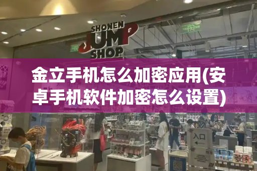 金立手机怎么加密应用(安卓手机软件加密怎么设置)