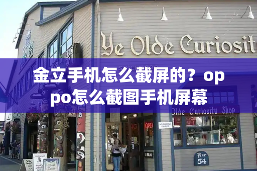 金立手机怎么截屏的？oppo怎么截图手机屏幕-第1张图片-星选测评