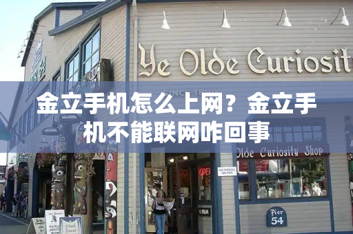 金立手机怎么上网？金立手机不能联网咋回事