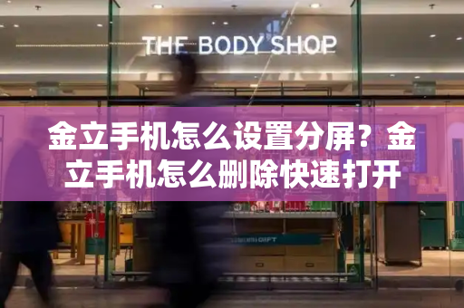 金立手机怎么设置分屏？金立手机怎么删除快速打开-第1张图片-星选测评