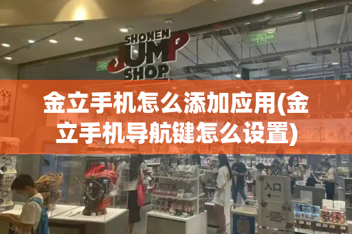 金立手机怎么添加应用(金立手机导航键怎么设置)-第1张图片-星选测评