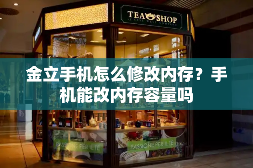 金立手机怎么修改内存？手机能改内存容量吗