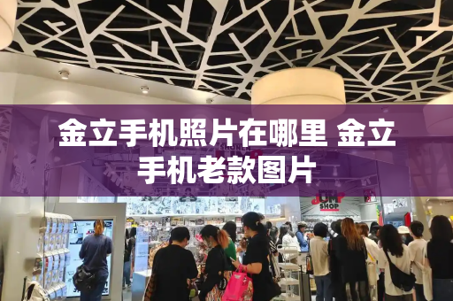 金立手机照片在哪里 金立手机老款图片