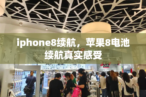 iphone8续航，苹果8电池续航真实感受