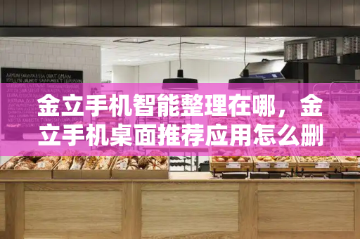 金立手机智能整理在哪，金立手机桌面推荐应用怎么删除