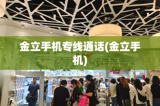 金立手机专线通话(金立手机)-第1张图片-星选测评
