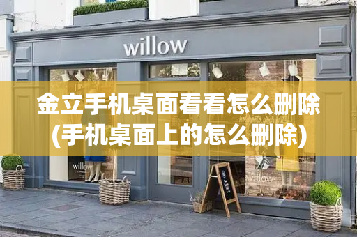 金立手机桌面看看怎么删除(手机桌面上的怎么删除)-第1张图片-星选测评