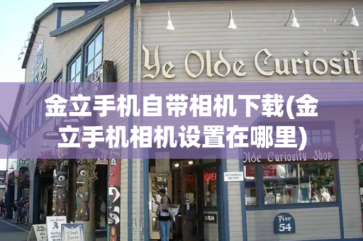 金立手机自带相机下载(金立手机相机设置在哪里)-第1张图片-星选测评