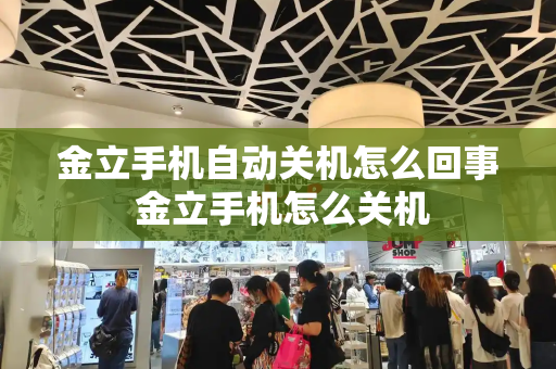 金立手机自动关机怎么回事 金立手机怎么关机-第1张图片-星选测评