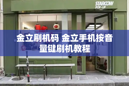 金立刷机码 金立手机按音量键刷机教程-第1张图片-星选测评