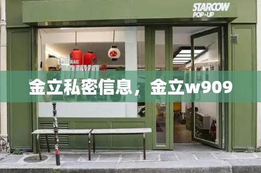 金立私密信息，金立w909-第1张图片-星选测评
