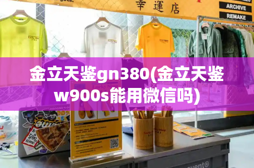 金立天鉴gn380(金立天鉴w900s能用微信吗)