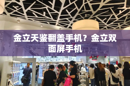 金立天鉴翻盖手机？金立双面屏手机