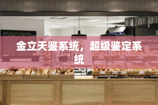 金立天鉴系统，超级鉴定系统-第1张图片-星选测评