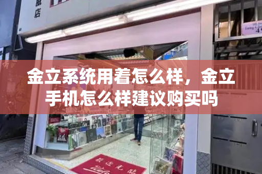 金立系统用着怎么样，金立手机怎么样建议购买吗-第1张图片-星选测评